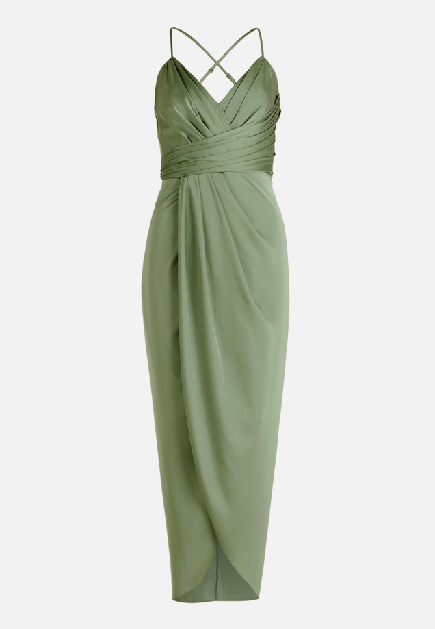 Abendkleid mit Raffung / Vorderseite