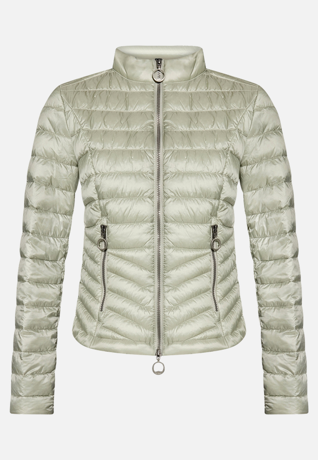 Steppjacke mit Stehkragen / Vorderseite
