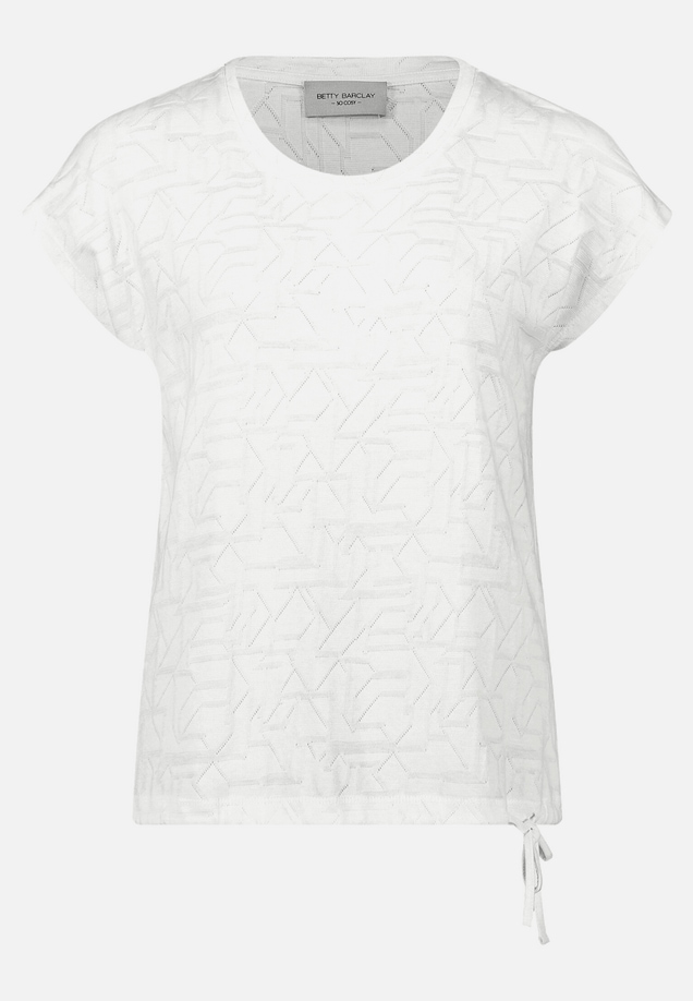 Strukturshirt mit Tunnelzug / Vorderseite