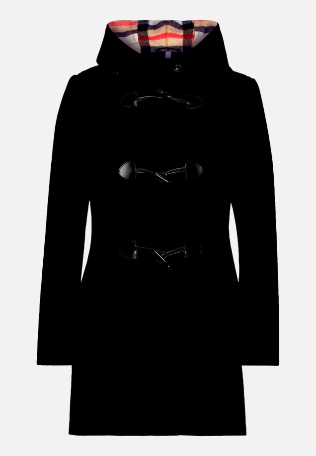 Dufflecoat mit Kapuze / Vorderseite