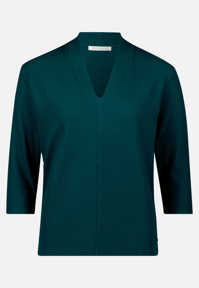 Casual-Shirt mit V-Ausschnitt / Vorderseite