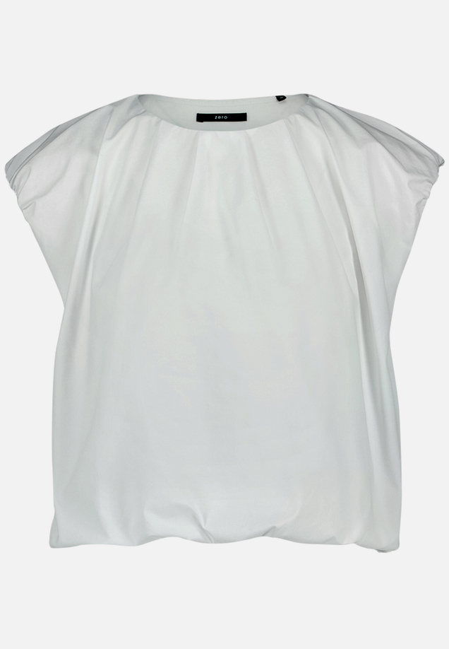 Cropped-Shirt  mit Rundhalsausschnitt  / Vorderseite
