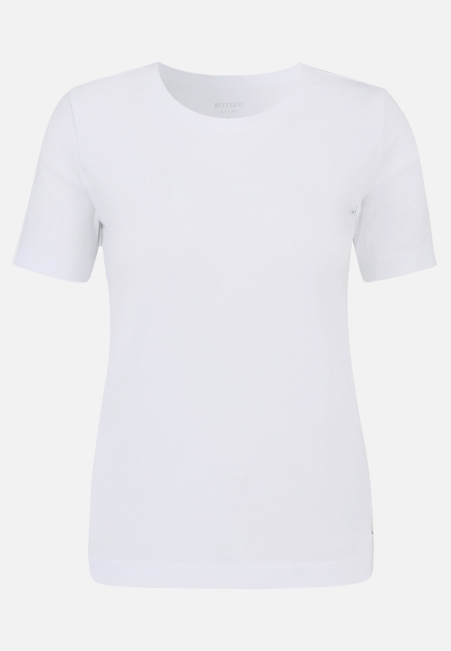 Basic Shirt mit Rundhalsausschnitt / Vorderseite