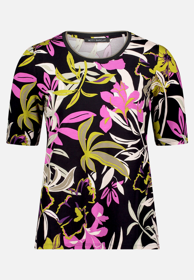 Basic Shirt mit Print / Vorderseite