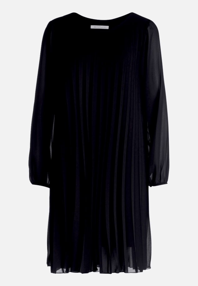 Chiffonkleid mit Plissee / Vorderseite