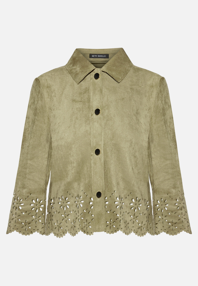 Blazer-Jacke mit Knöpfen / Vorderseite