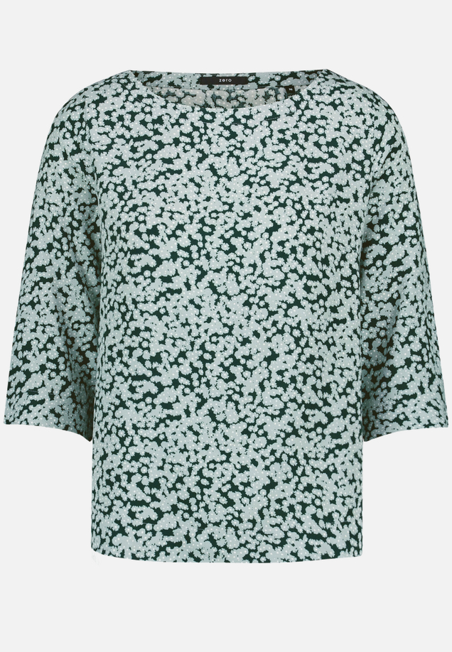 Blusenshirt mit Blumenmuster / Vorderseite