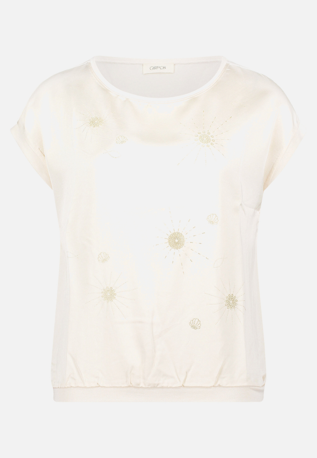 Casual-Shirt mit Rippbündchen / Vorderseite