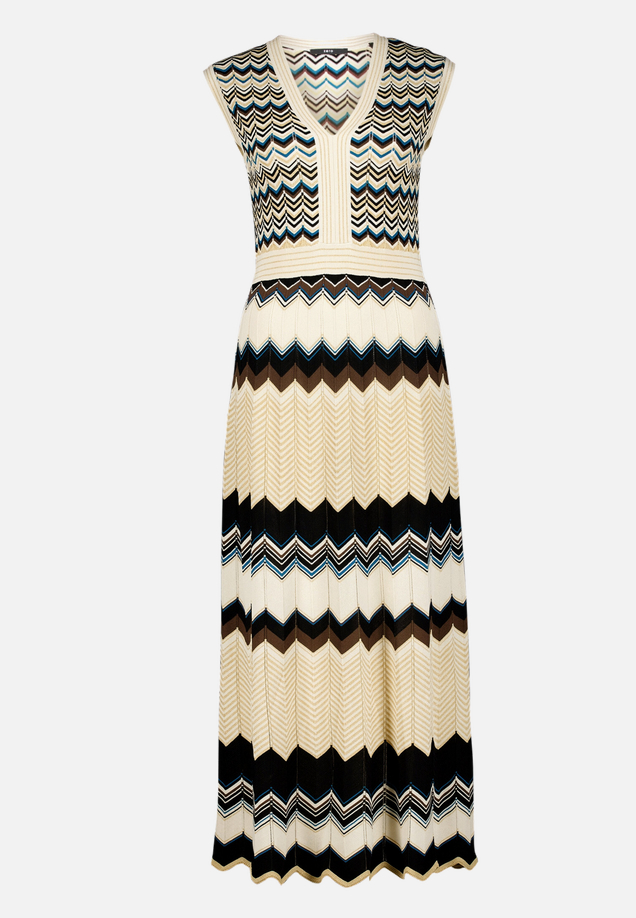 Strickkleid mit Lurexfaden / Vorderseite