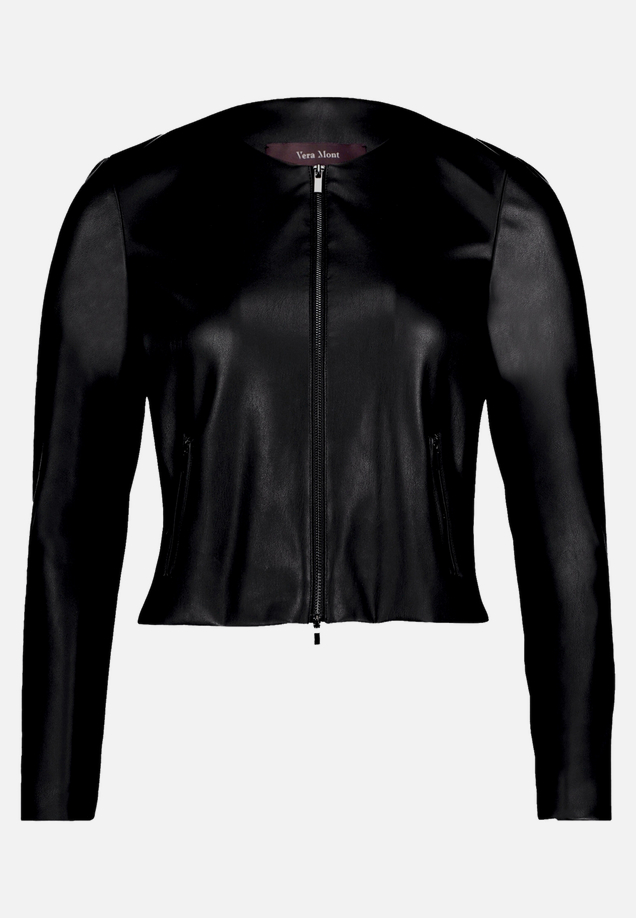 Blazer-Jacke mit Reißverschluss / Vorderseite