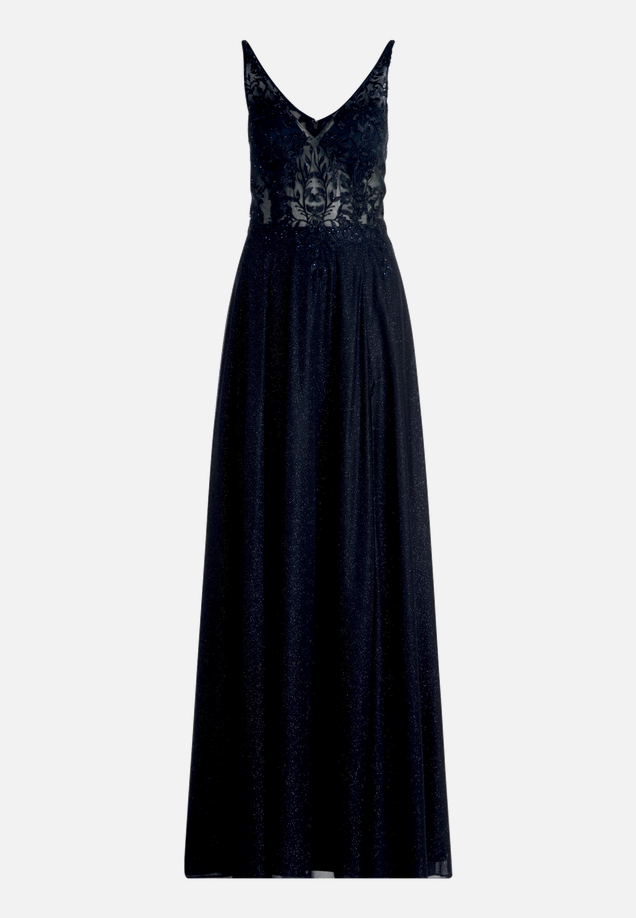 Abendkleid im Glitzer-Look / Vorderseite