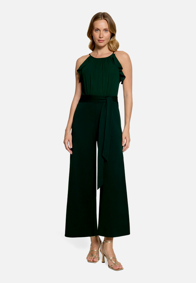Jumpsuit mit Volant / Modellfoto Vorderseite
