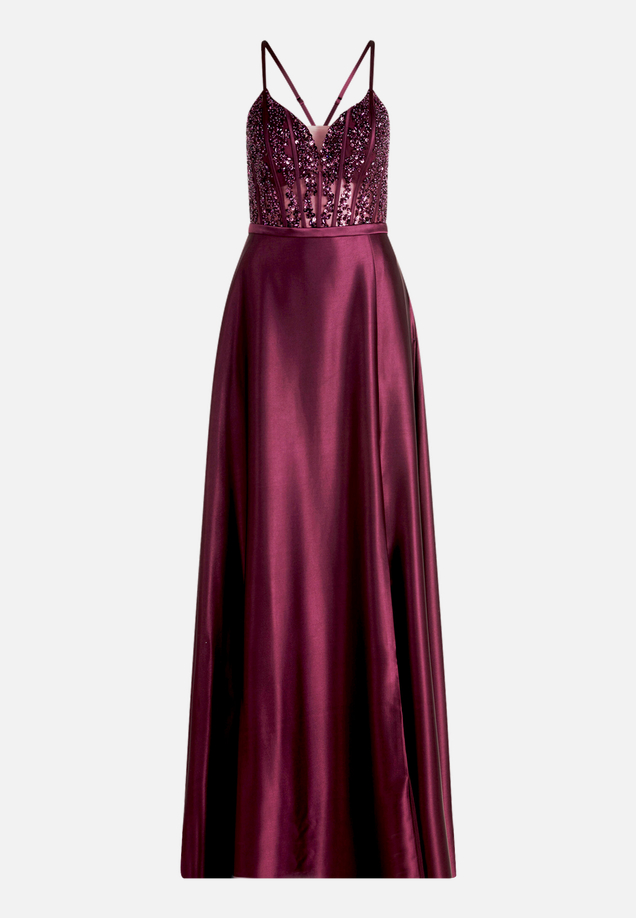 Abendkleid mit Stickerei / Vorderseite
