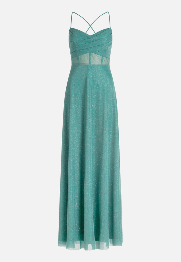 Abendkleid im Glitzer-Look / Vorderseite
