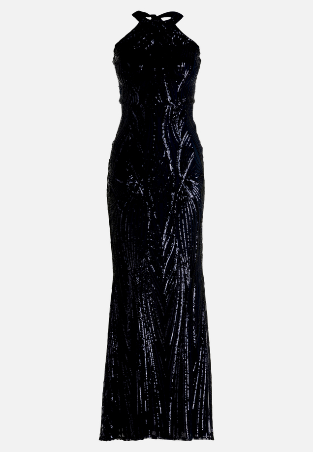 Abendkleid im Glitzer-Look / Vorderseite