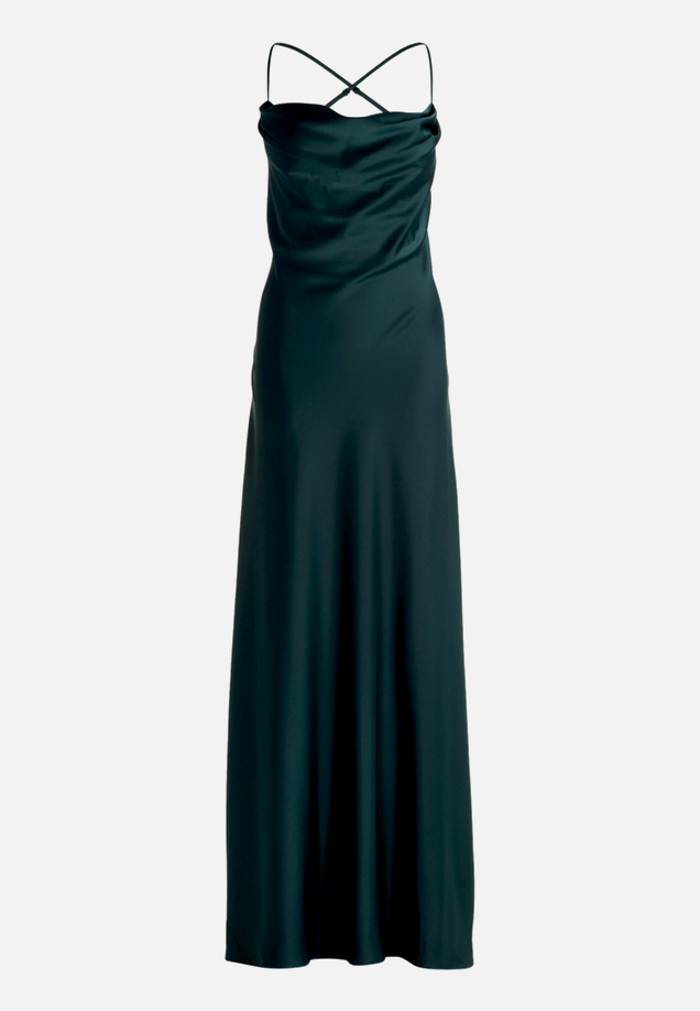 Abendkleid mit Wasserfallausschnitt / Vorderseite