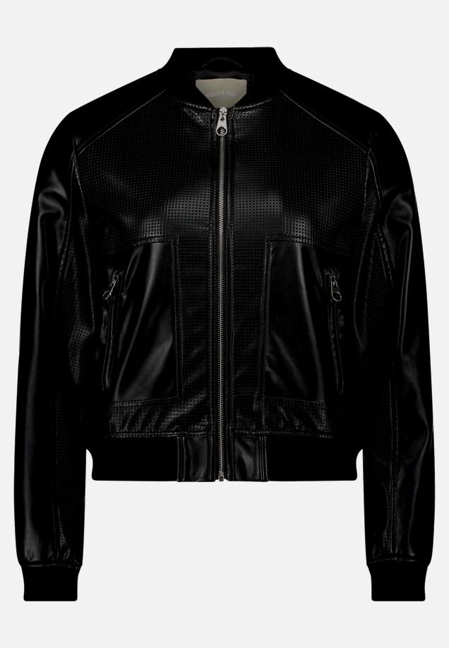 Übergangsjacke mit Kragen / Vorderseite