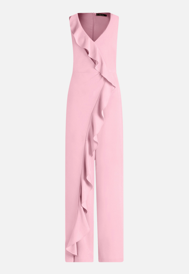 Jumpsuit mit Volant / Vorderseite