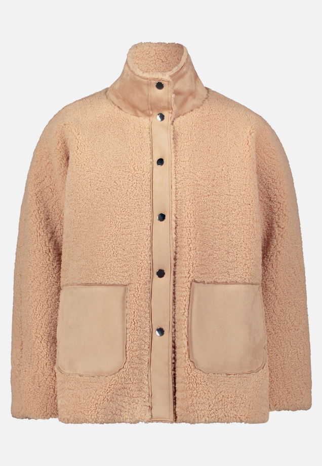 Outdoorjacke mit Plüsch / Vorderseite