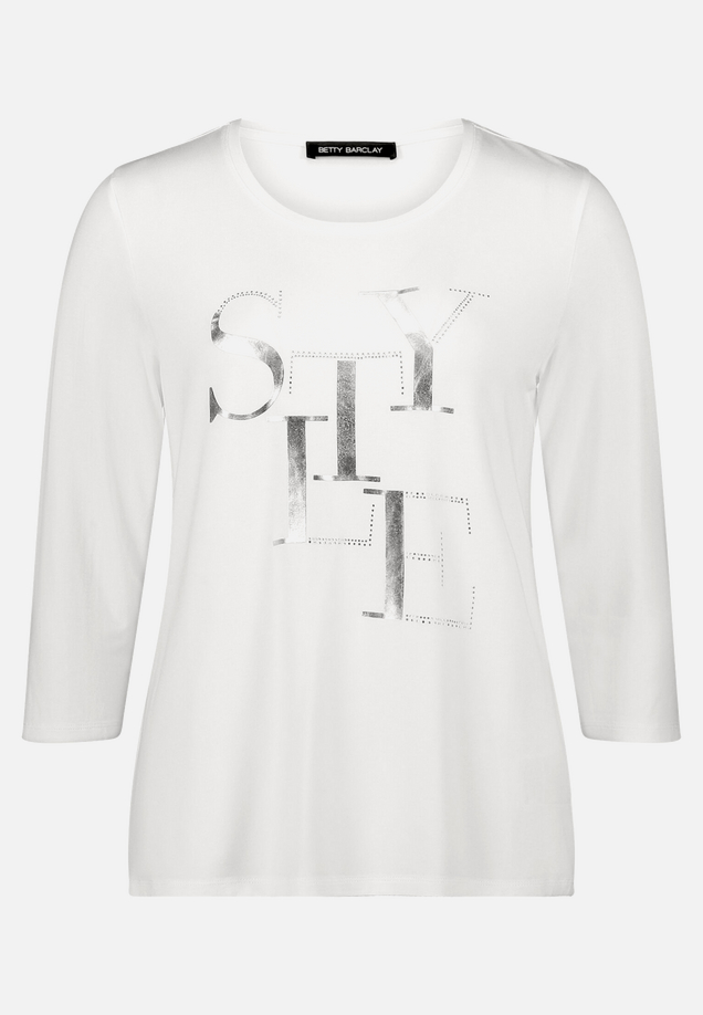 Basic Shirt mit Placement / Vorderseite