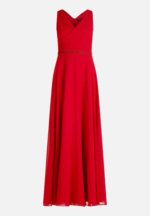 Abendkleid mit Plissee / Vorderseite