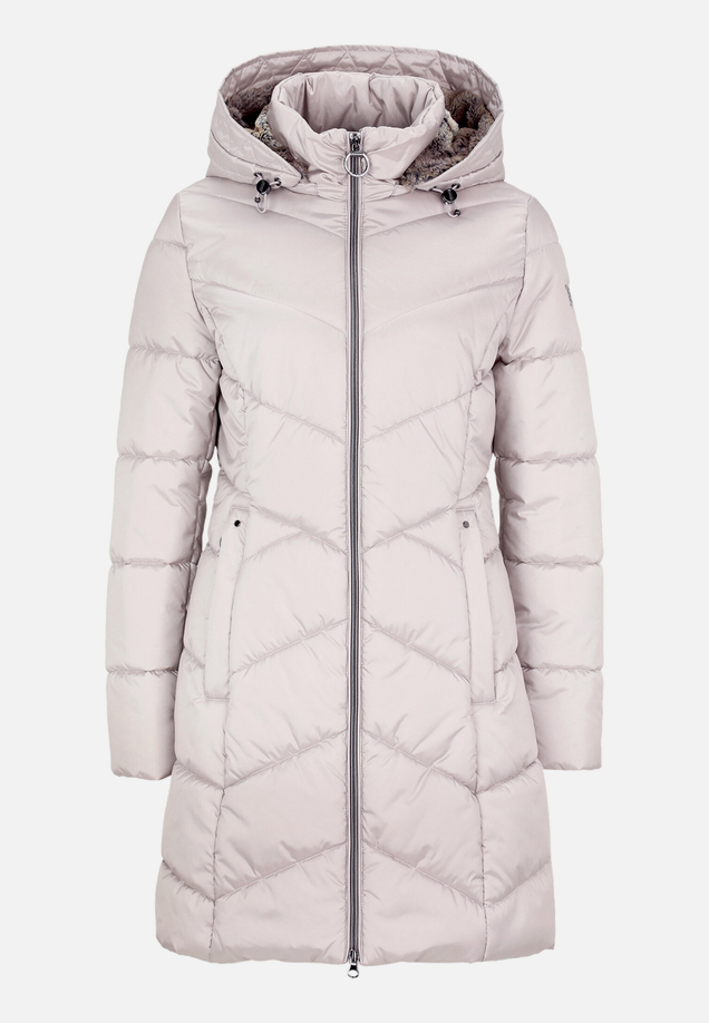 Outdoorjacke mit abnehmbarer Kapuze / Vorderseite