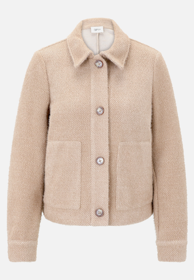 Casual-Jacke mit aufgesetzten Taschen / Vorderseite