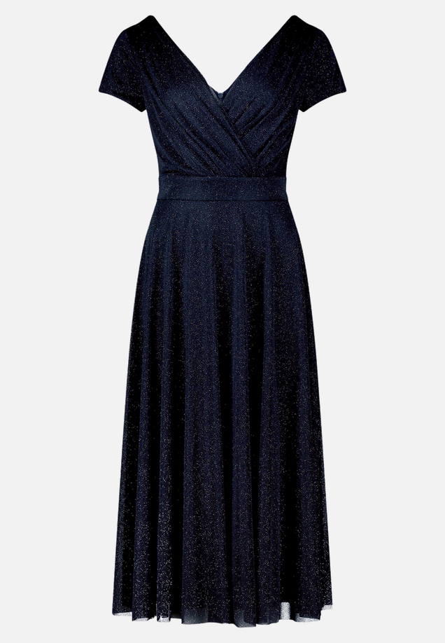Cocktailkleid im Glitzer-Look / Vorderseite