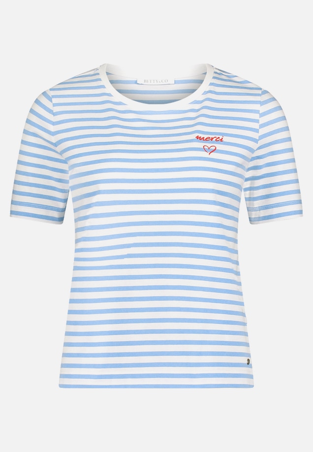 Basic Shirt mit Ringel / Vorderseite