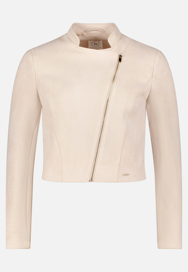 Bikerjacke mit Stehkragen / Vorderseite