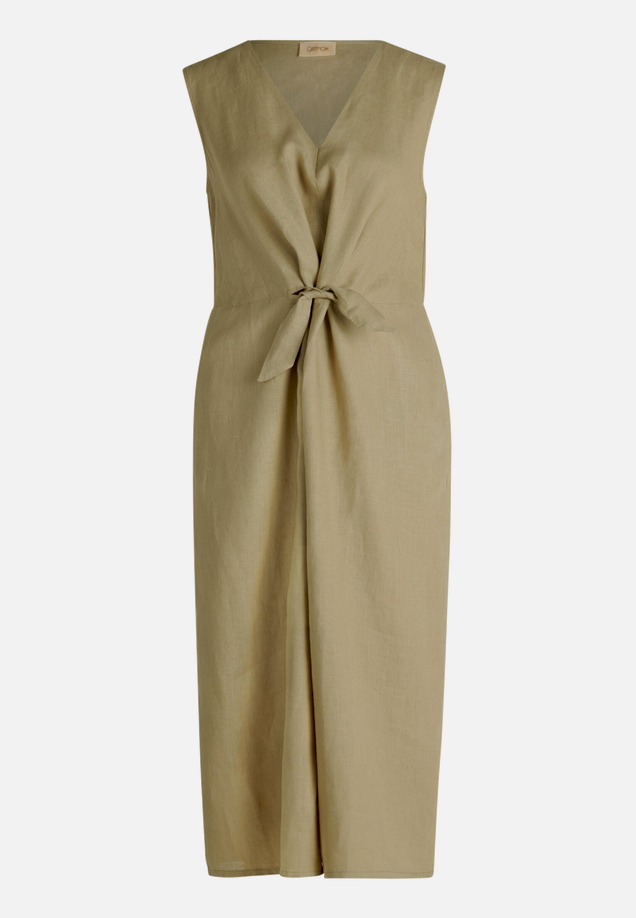 Leinenkleid mit Cut-Outs / Vorderseite