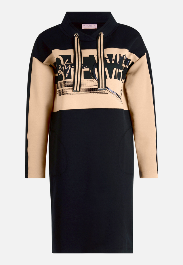 Jerseykleid langarm / Vorderseite