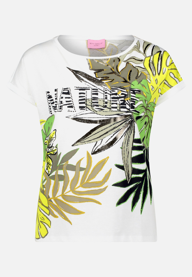 Halbarm-Shirt mit Ärmelaufschlag / Vorderseite