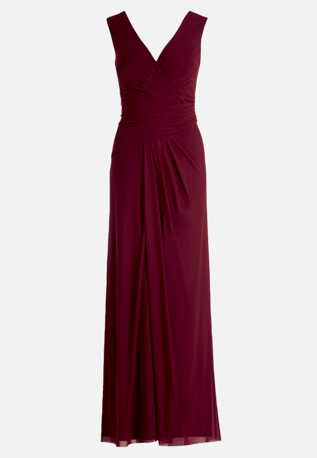 Abendkleid mit V-Ausschnitt / Vorderseite