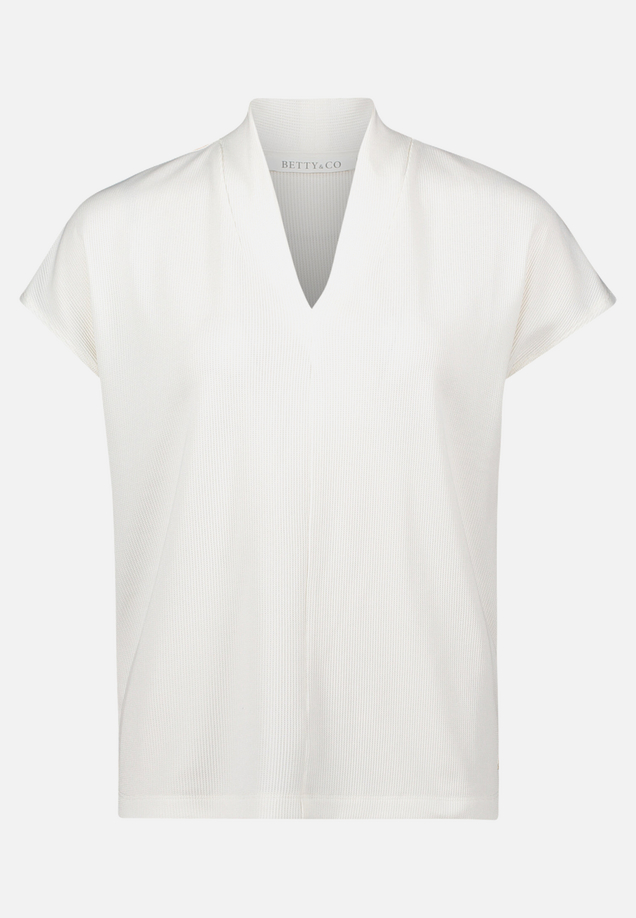 Casual-Shirt mit V-Ausschnitt / Vorderseite