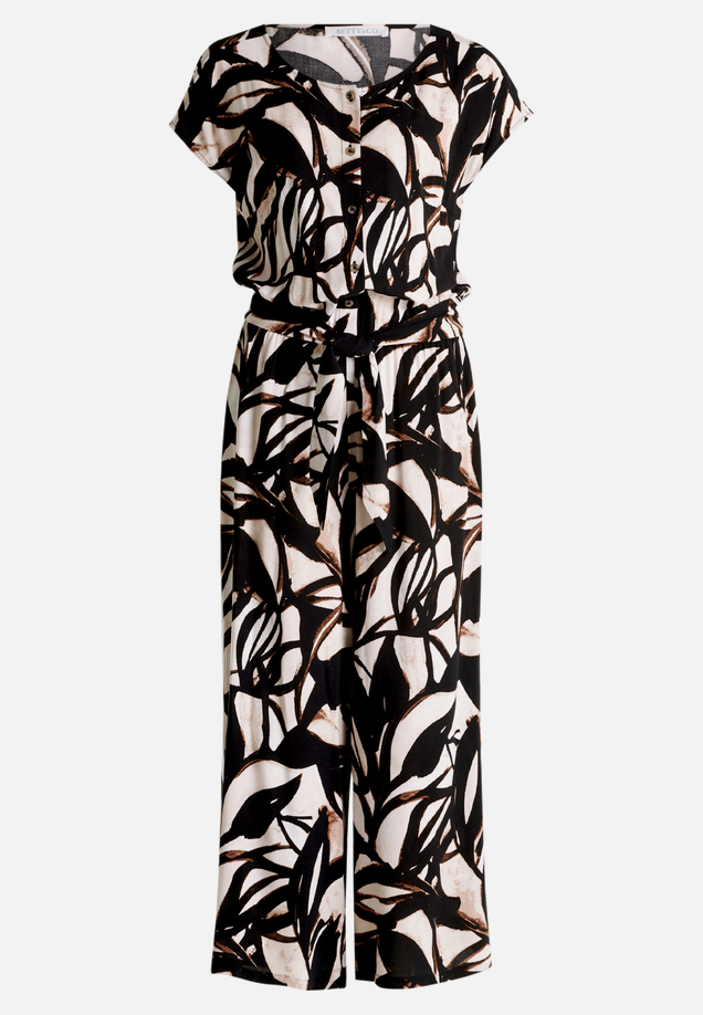 Jumpsuit mit U-Boot-Ausschnitt / Vorderseite