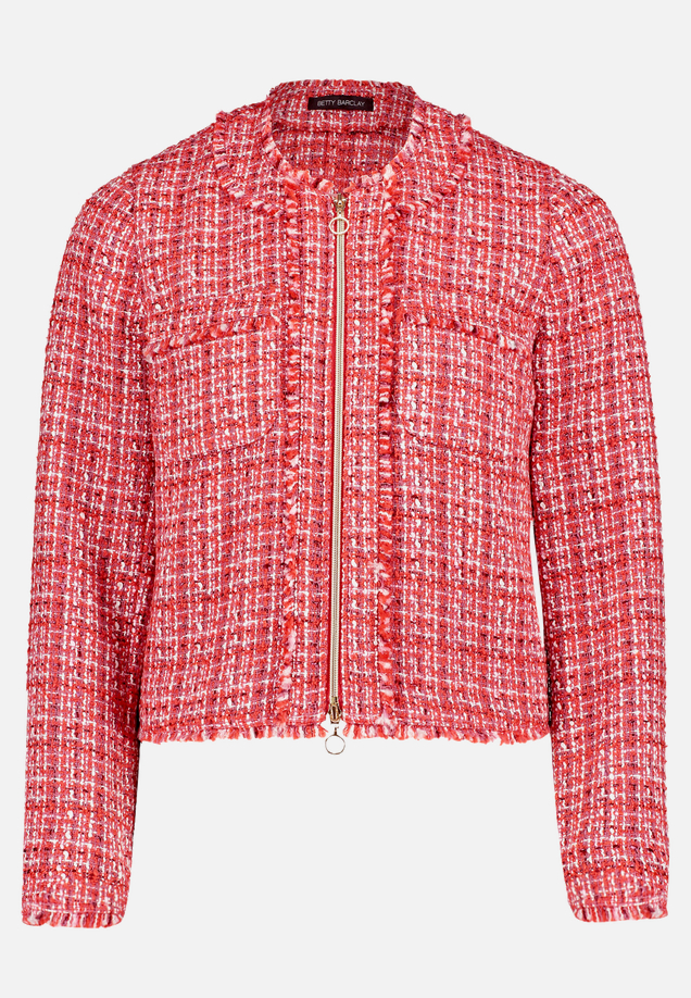 Blazer-Jacke mit Fransen / Vorderseite