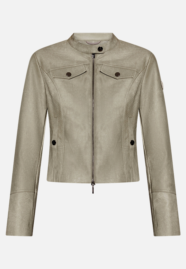 Casual-Jacke mit Stehkragen / Vorderseite