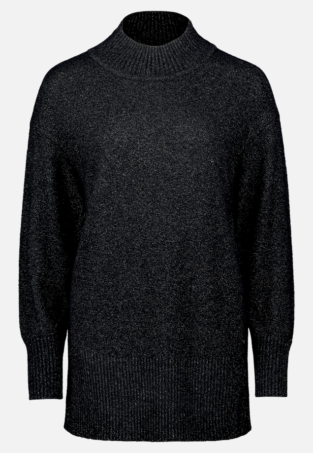 Strickpullover mit Lurexfaden / Vorderseite