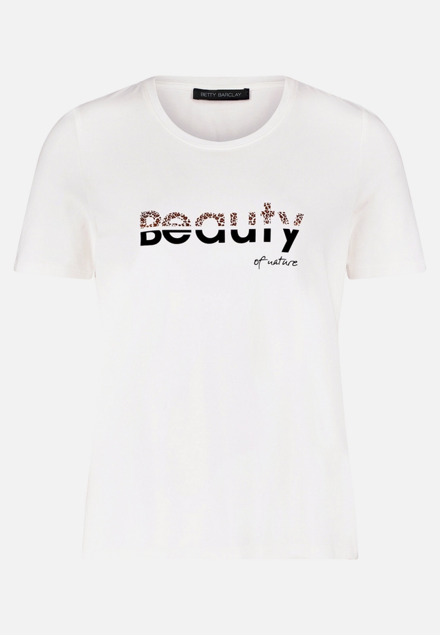 Basic Shirt mit Aufdruck / Vorderseite