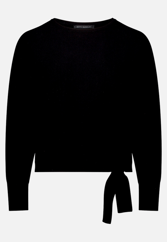 Feinstrickpullover mit Fledermausärmeln / Vorderseite
