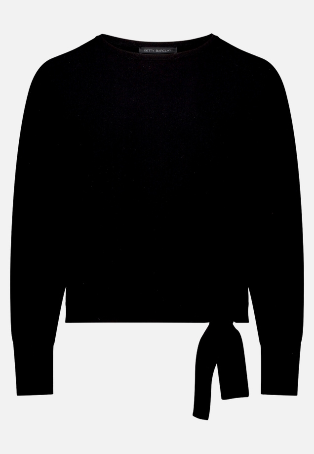 Feinstrickpullover mit Fledermausärmeln / Vorderseite