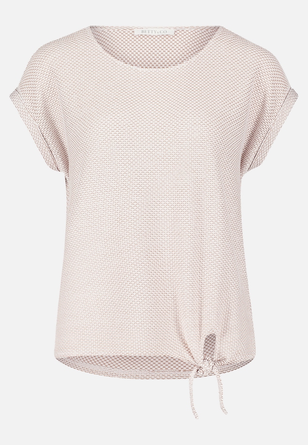Casual-Shirt mit Wellenstruktur / Vorderseite