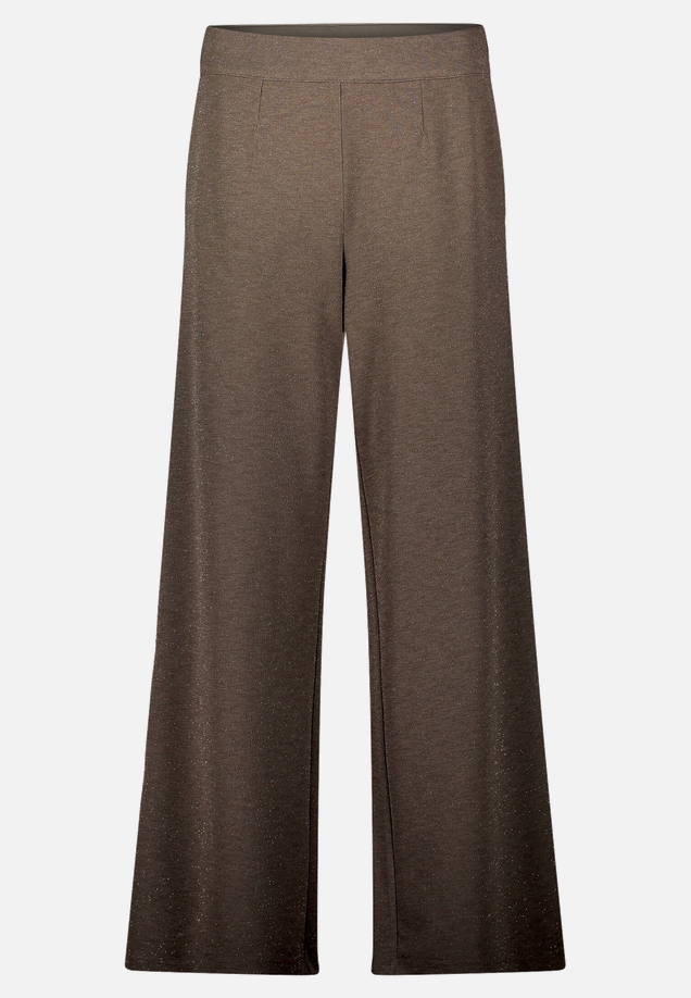 Marlene-Hose im Glitzer-Look / Vorderseite