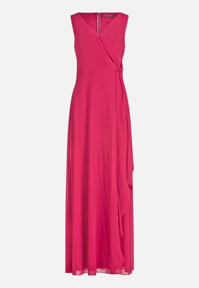 Abendkleid mit Volant / Vorderseite