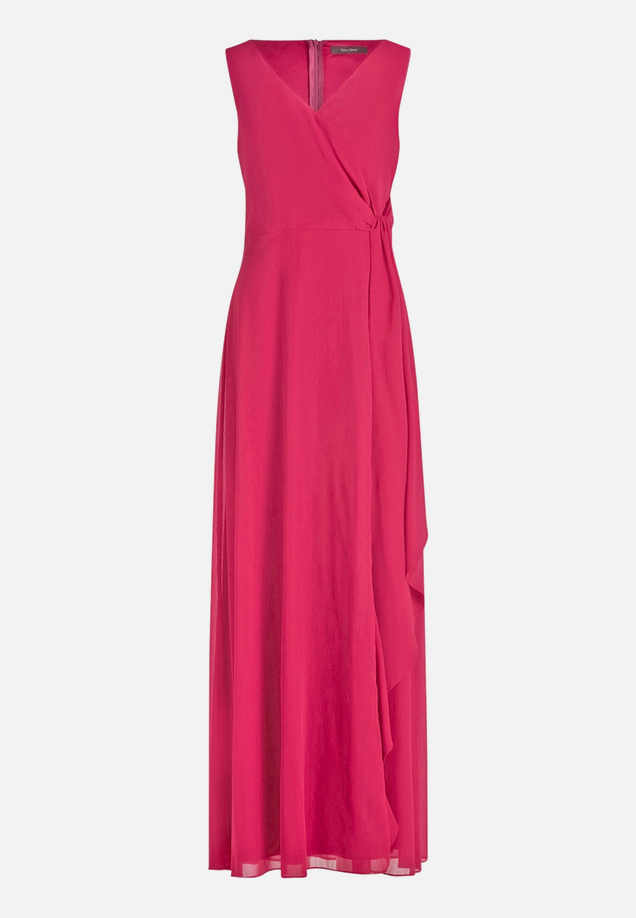Abendkleid mit Volant / Vorderseite