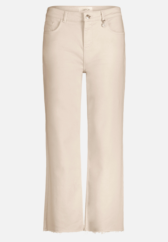 Basic-Hose mit offenem Saum / Vorderseite