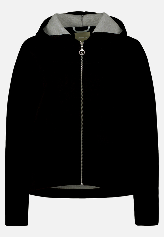 Übergangsjacke mit Kapuze / Vorderseite