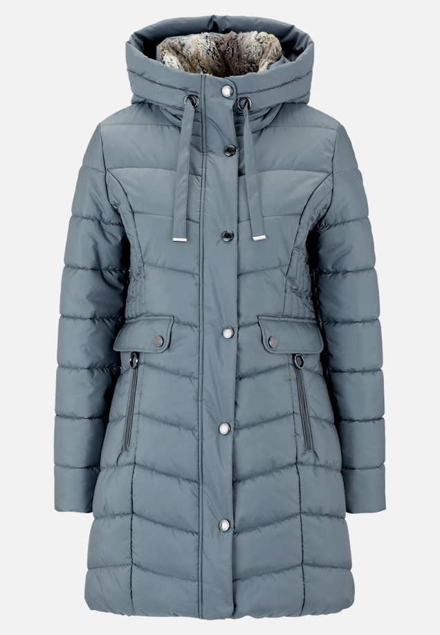Outdoorjacke mit Kapuze / Vorderseite