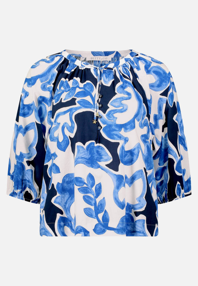 Schlupfbluse mit Print / Vorderseite